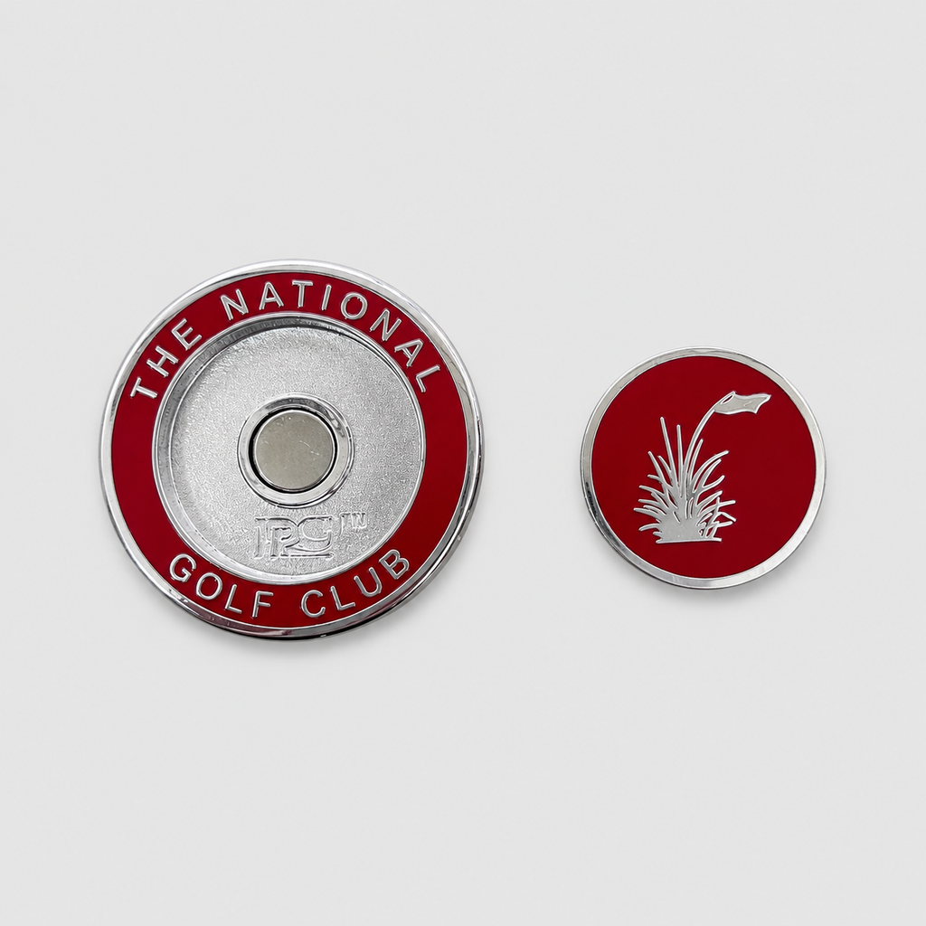 Duo Ball Marker - Red