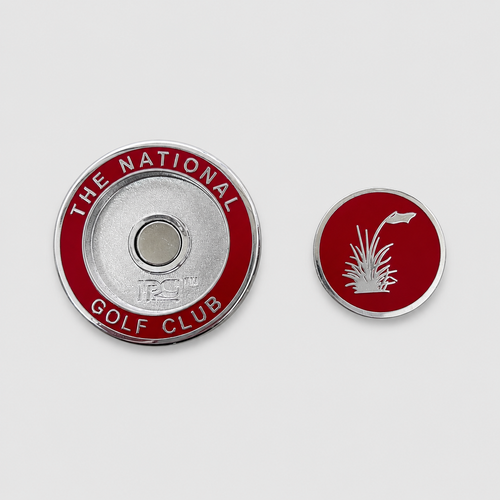 Duo Ball Marker - Red