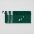 Mini Stripe Towel - The Farm - Hunter Green