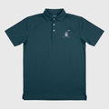 Men's Short Sleeve Polo - Hunter Green