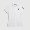 Women's J.Lindeberg Short Sleeve Polo - White