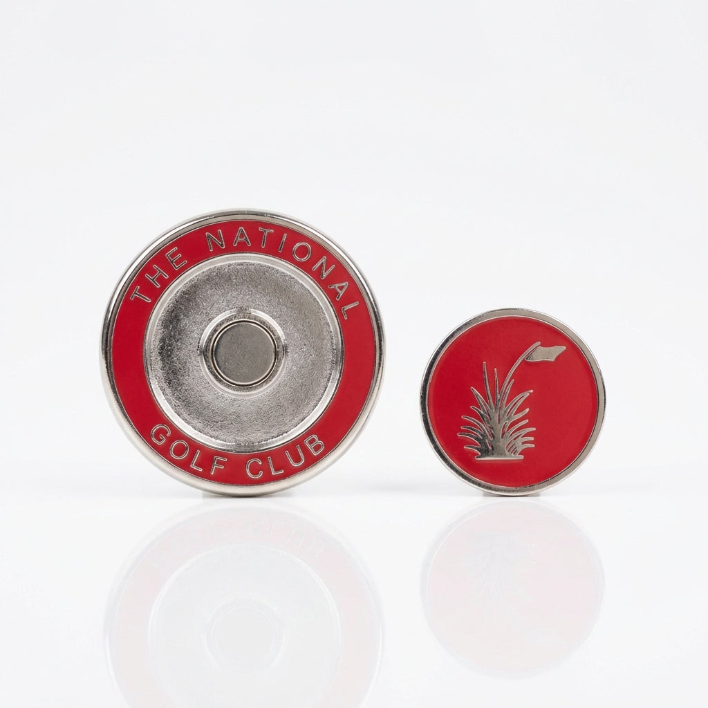 Duo Ball Marker - Red