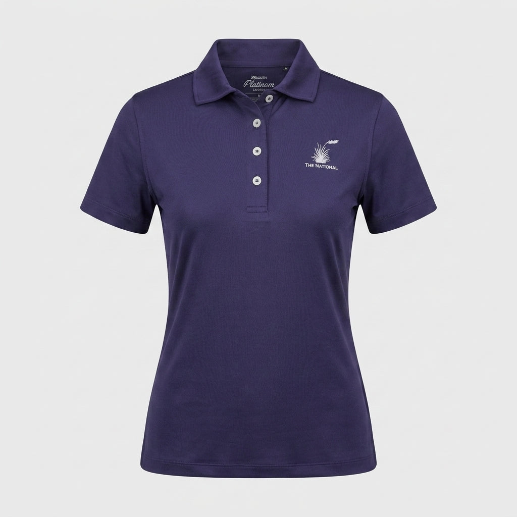 Women's Short Sleeve Polo - Navy
