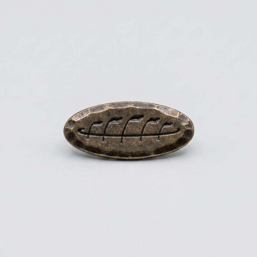 Mini Chiseled Marker - The Track - Brass