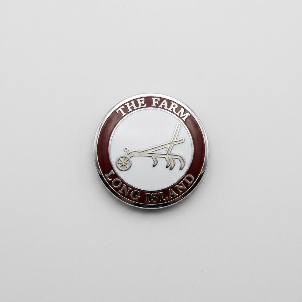 Ball Marker - The Farm - Maroon