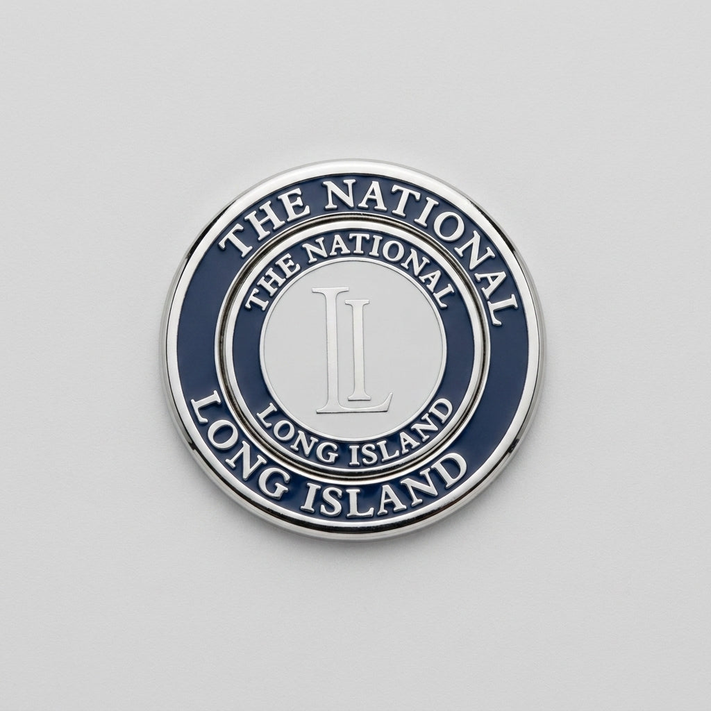 Duo Ball Marker - Long Island - Navy