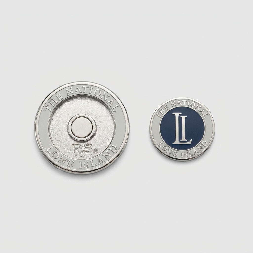 Duo Ball Marker - Long Island - Cream