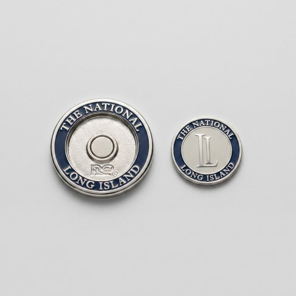 Duo Ball Marker - Long Island - Navy
