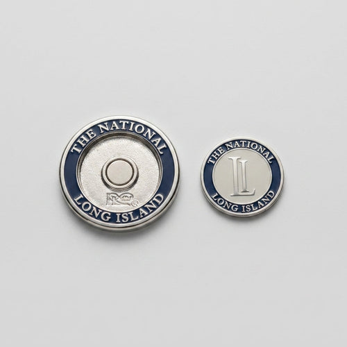 Duo Ball Marker - Long Island - Navy