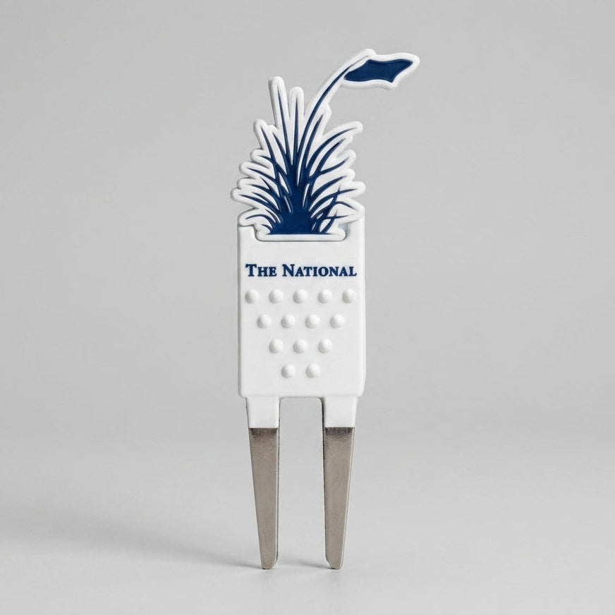 Bespoke Divot Tool and Ball Marker - White