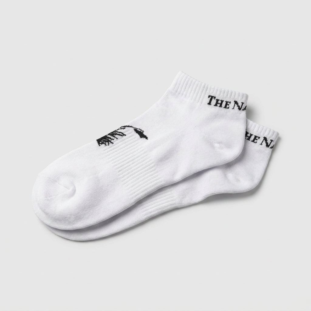 Cotton Ankle Socks - White