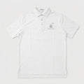 Men's Peter Millar Solid Performance Jersey Polo - White