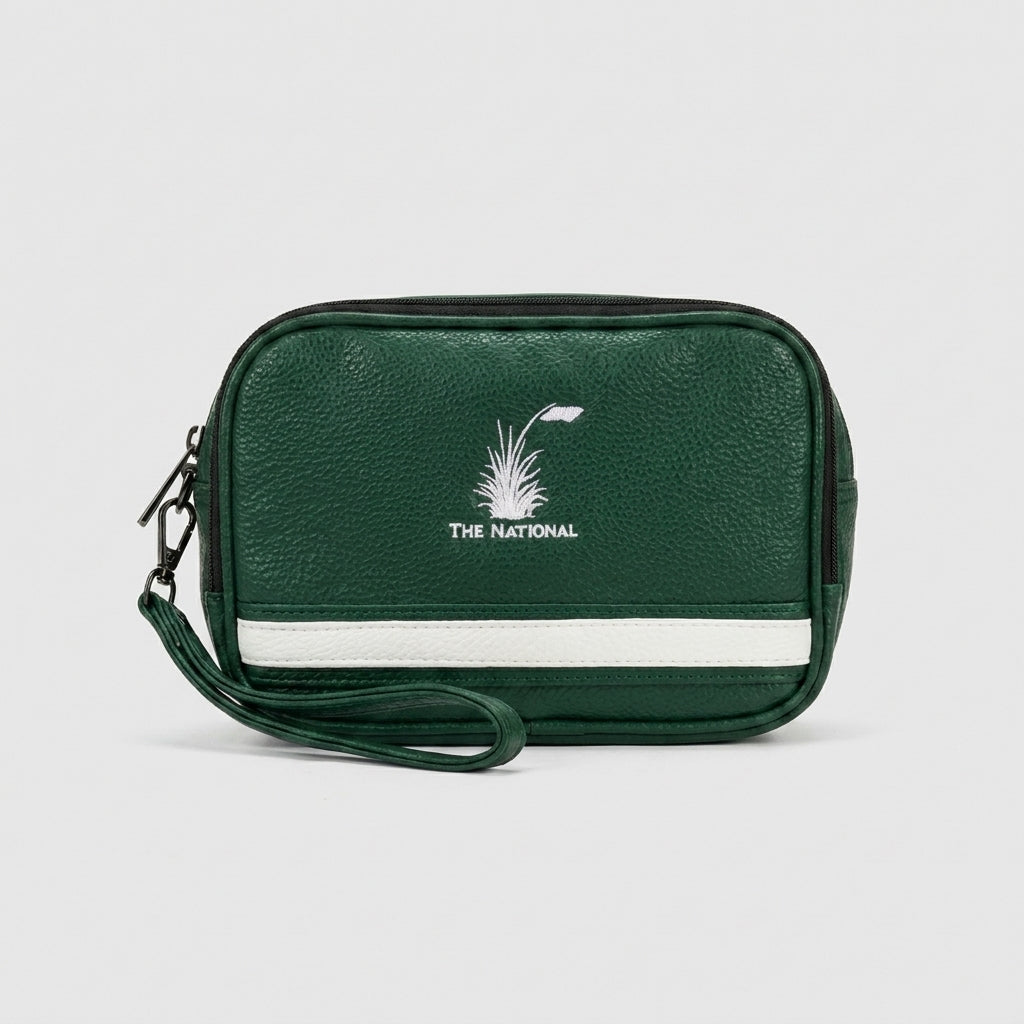 Accessories Bag - Double Zip - Hunter Green