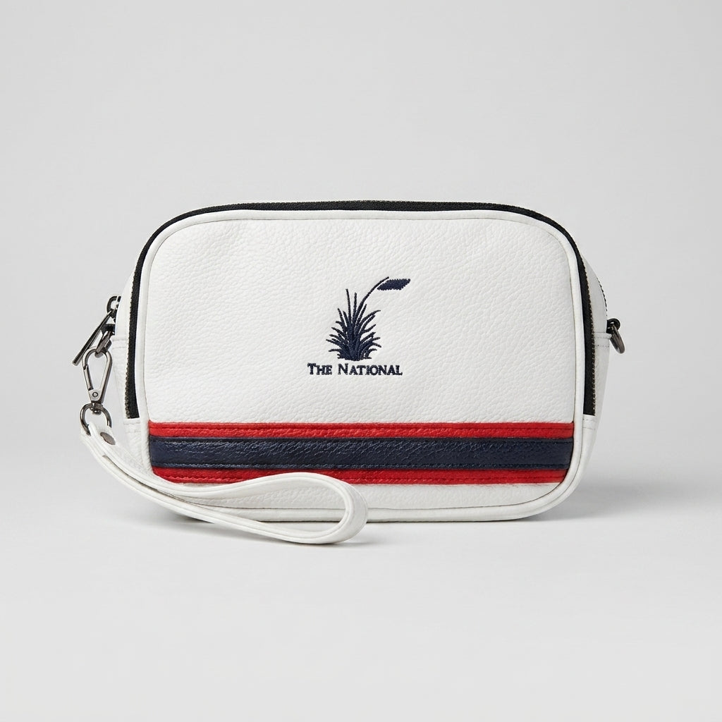 Accessories Bag - Double Zip - White