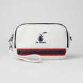 Accessories Bag - Double Zip - White