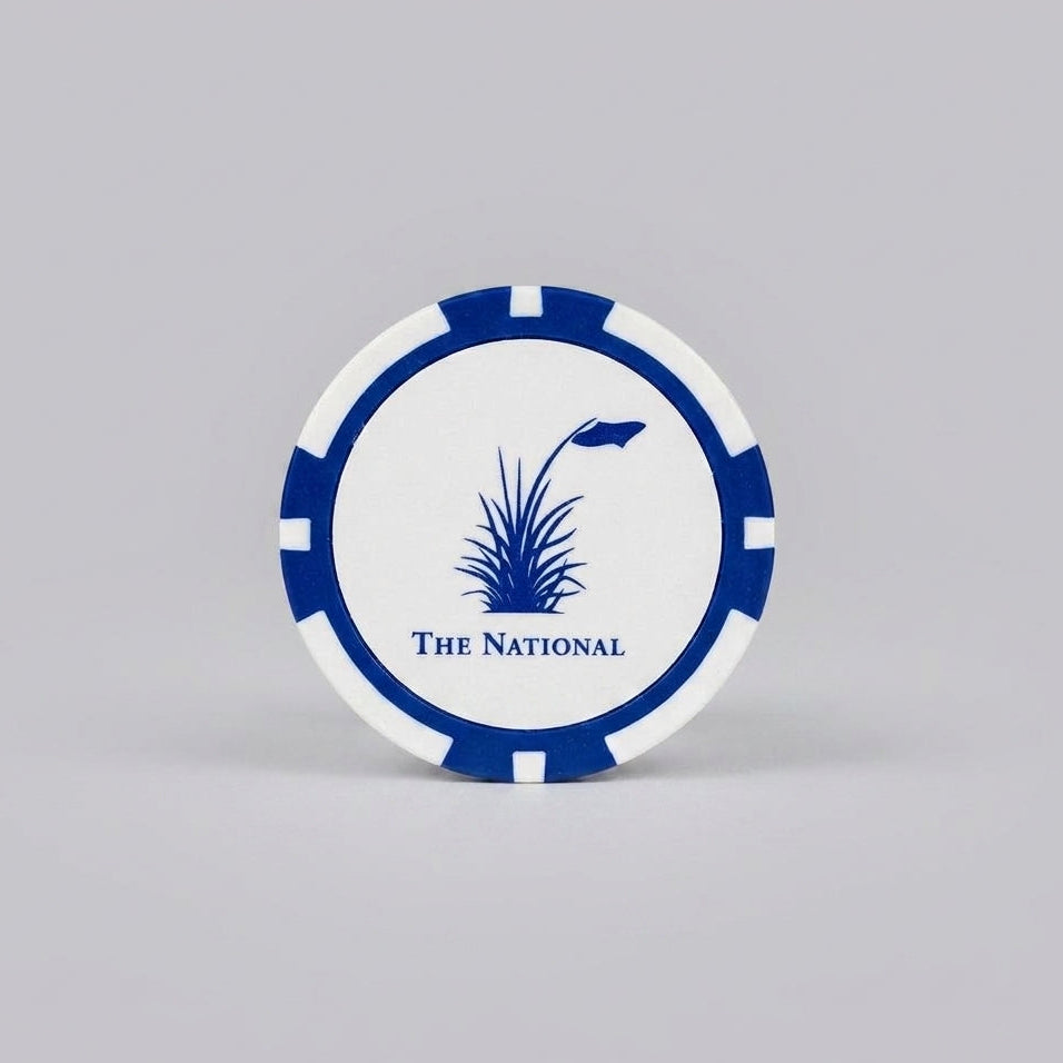 Poker Chip Marker - Blue