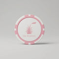 Poker Chip Marker - Pink