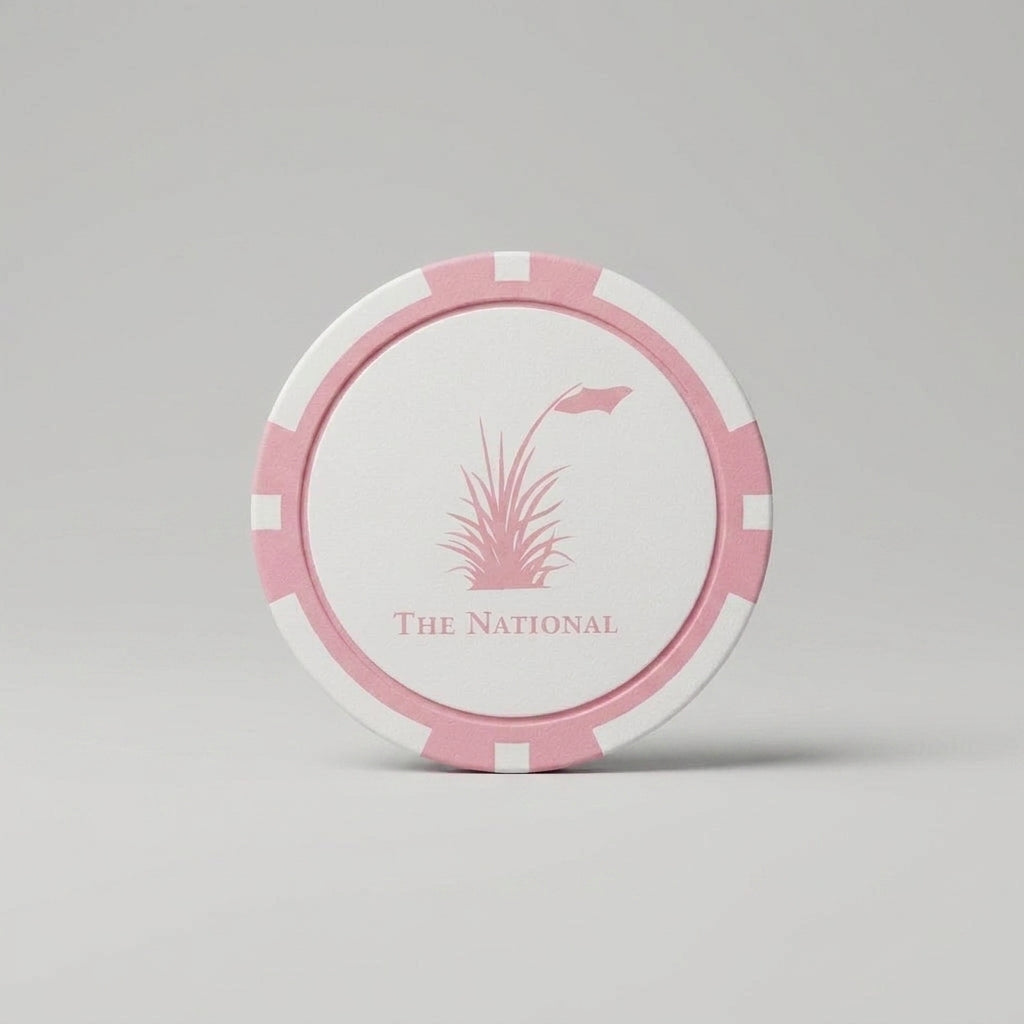 Poker Chip Marker - Pink