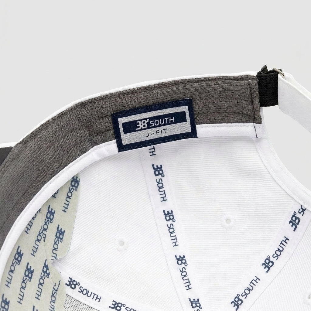 Junior Form Fit Cap - White