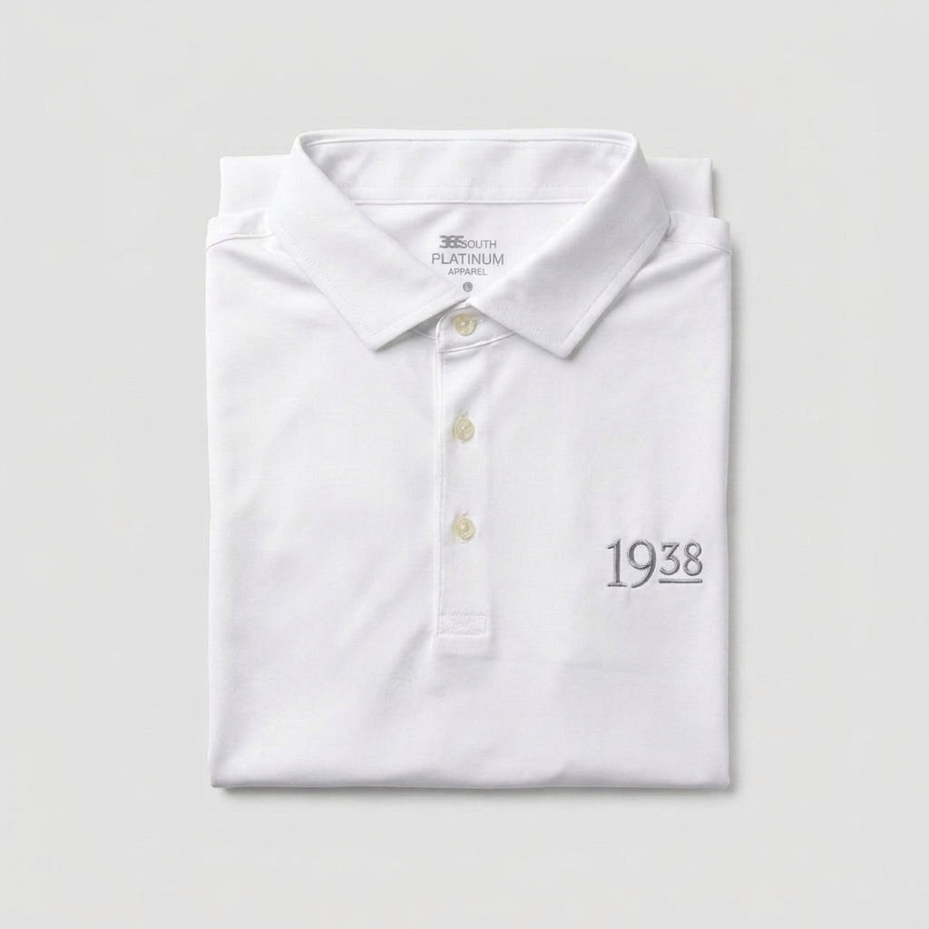 Men's Short Sleeve Polo - White - The Original