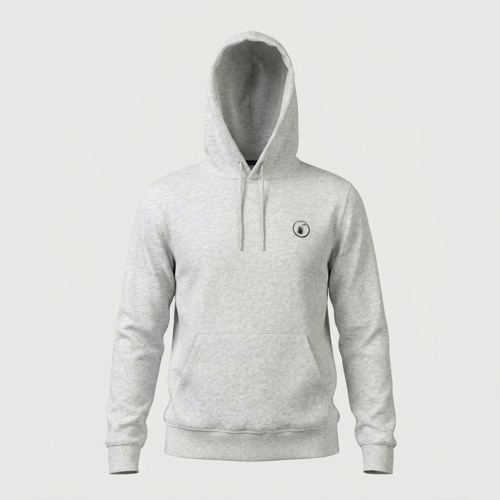 Hoodie - Grey Marl