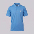 Junior FootJoy Stretch Polo - Light Blue