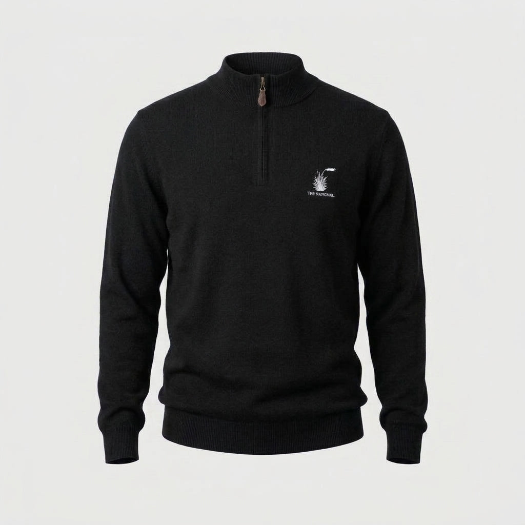 Men's Donald Ross Merino Wool Knit - Black