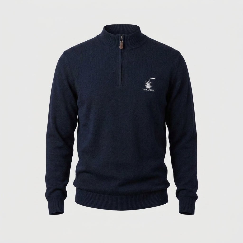Men's Donald Ross Merino Wool Knit - Navy