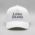Premium Cotton Cap - White - Long Island