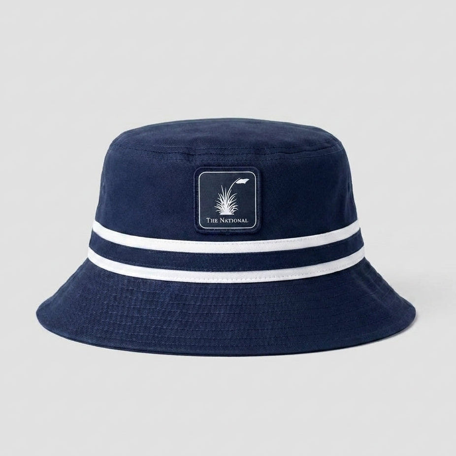 Platinum Bucket Hat - Navy – The National Golf Club