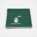 Large Aqua Lock Logo Towel - Green