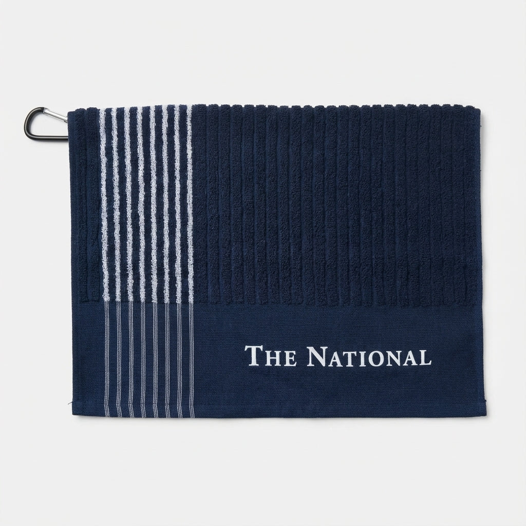 Mini Stripe Towel - Navy